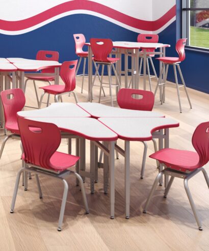 Swivel Chairs at Table